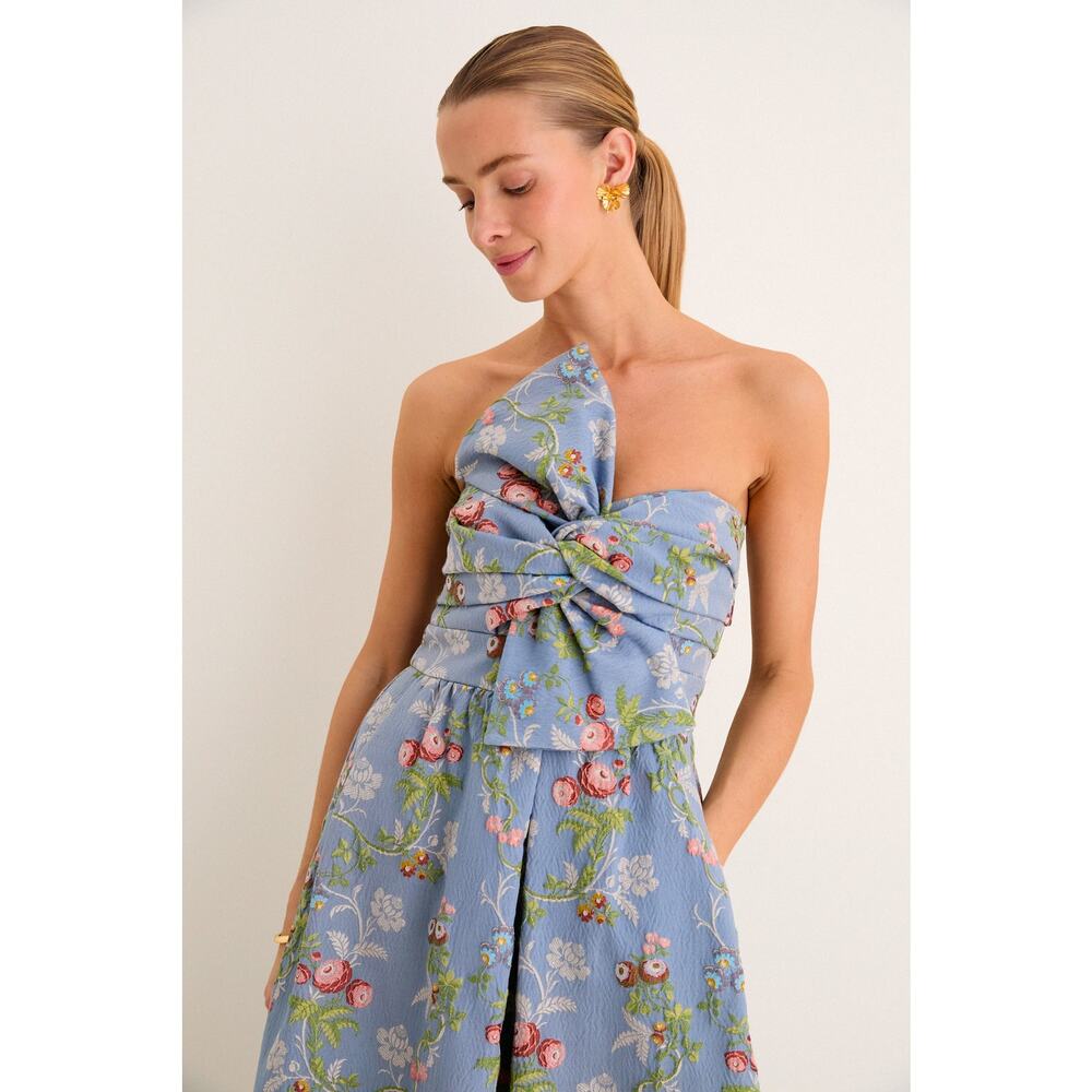 Tuckernuck Trellis Bloom Jacquard Kathleen Gown NWT - Picture 2 of 7